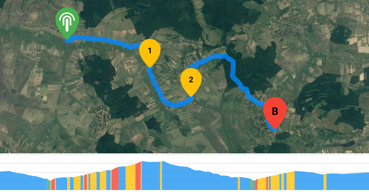 verzameling Duizeligheid puur BikeRoll | Bike route planning with elevation map